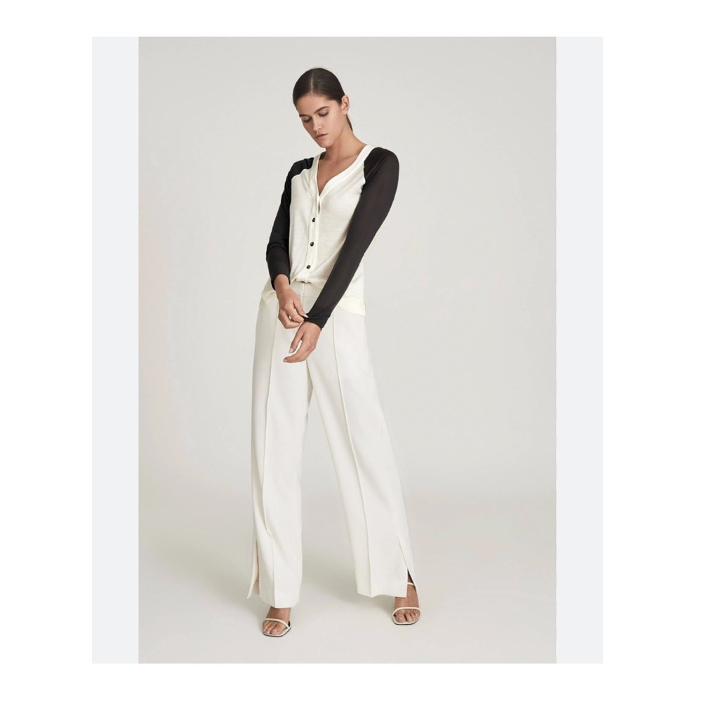 REISS Paloma Fine Jersey Cardigan XS - Picture 8 of 11